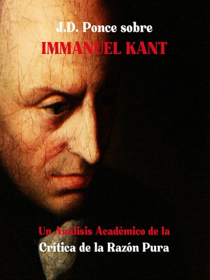 cover image of J.D. Ponce sobre Immanuel Kant